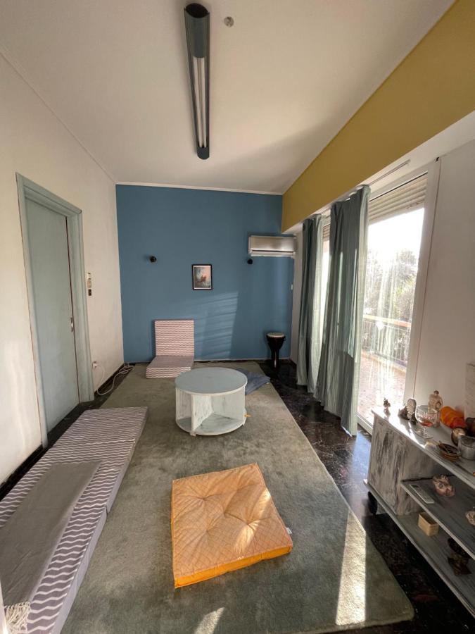 Spacious Apartment With Balconies, Ac, King Bed, Near Dt And Transports Atény Exteriér fotografie